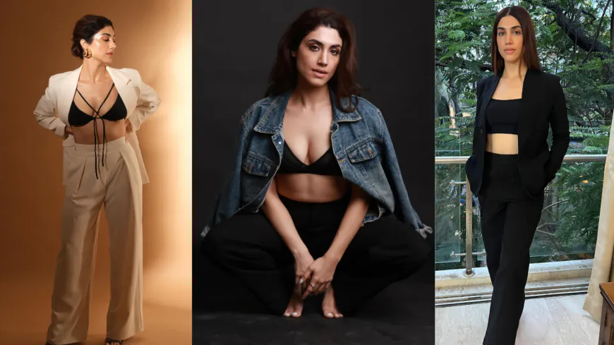 Power and Style: Delbar Arya’s Iconic Bralette & Pantsuit Looks Redefine Bold Fashion